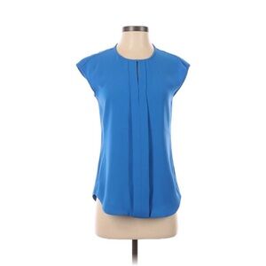 J. Crew Cap Sleeve Keyhole Blouse Size 2